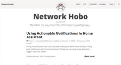 Desktop Screenshot of networkhobo.com